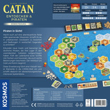 KOSMOS CATAN - Découvreurs & Pirates, Jeu de société 
