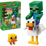 LEGO Minecraft Cavalier de Poulets, Jouets de construction 