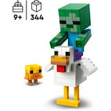 LEGO Minecraft Cavalier de Poulets, Jouets de construction 