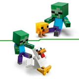 LEGO Minecraft Cavalier de Poulets, Jouets de construction 