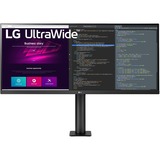 LG 34WN780-B 34" UltraWide Moniteur Noir, 86,4 cm (34"), 3440 x 1440 pixels, UltraWide Quad HD, LED, 5 ms, Noir
