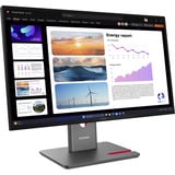 Lenovo ThinkVision P24Q-40 23.8" Moniteur Noir, 1x DisplayPort, 1x HDMI, 1x USB-C, 3x USB-A, 60,5 cm (23.8"), 2560 x 1440 pixels, Quad HD, LCD, 6 ms, Noir