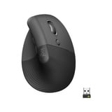 Logitech Lift for Business, Souris Graphite