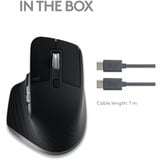 Logitech MX Master 3S pour Mac, Souris Graphite, 200 à 8000 ppp, Bluetooth Low Energy