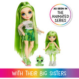 MGA Entertainment Rainbow High Littles Fantasy Fairies - Emerald, Poupée 