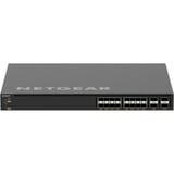 Netgear VSM4320C Géré L3 Noir, Switch Géré, L3, Full duplex, Grille de montage