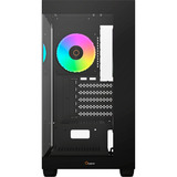 Ocypus Gamma C50 ARGB boîtier mini tower Noir | 3x USB-A | RGB | Window