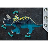 PLAYMOBIL Dino Rise - Triceratops et soldats, Jouets de construction 70627