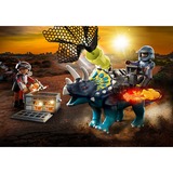 PLAYMOBIL Dino Rise - Triceratops et soldats, Jouets de construction 70627