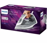 Philips EasySpeed Fer vapeur GC1751/80, Fer à vapeur Gris, Fer à vapeur, Semelle en céramique, 1,9 m, 100 g/min, Gris, 25 g/min