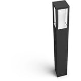 Philips Hue Hue White & Color Ambiance Lampadaire de chemin Impress, Lumière LED Noir