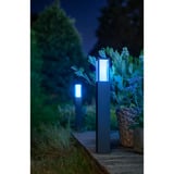 Philips Hue Hue White & Color Ambiance Lampadaire de chemin Impress, Lumière LED Noir
