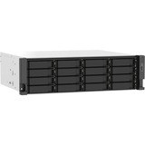 QNAP TS-1673AU-RP-16G serveur de stockage NAS Rack (3 U) Ethernet/LAN Noir, Gris V1500B NAS, Rack (3 U), Ryzen Embedded, V1500B, Noir, Gris