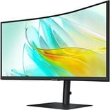 Samsung S65UC écran plat de PC 86,4 cm (34") 3440 x 1440 pixels UltraWide Quad HD LCD Noir Moniteur incurvé Noir, 1x DisplayPort, 1x HDMI, 1x USB-C, 3x USB-A, 1x RJ-45, 86,4 cm (34"), 3440 x 1440 pixels, UltraWide Quad HD, LCD, 5 ms, Noir