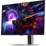 Samsung Écran PC Gaming 32" Odyssey OLED G8 G81SF 4K UHD 240Hz Moniteur Argent, 1x DisplayPort, 2x HDMI, 2x USB-A, 240 Hz, 81,3 cm (32"), 3840 x 2160 pixels, 4K Ultra HD, OLED, 0,03 ms, Argent