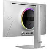 Samsung Écran PC Gaming 32" Odyssey OLED G8 G81SF 4K UHD 240Hz Moniteur Argent, 1x DisplayPort, 2x HDMI, 2x USB-A, 240 Hz, 81,3 cm (32"), 3840 x 2160 pixels, 4K Ultra HD, OLED, 0,03 ms, Argent