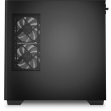Sharkoon ELITE SHARK CM100 Reconditionné boîtier midi tower Noir | 2x USB-A | 1x USB-C | RGB | Verre Trempé