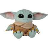 Simba Disney The Mandalorian Grogu, The Child Ultimate, Peluche Turquoise/Marron