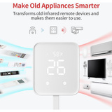 SwitchBot Thermostat de radiateur Combo, Commande de chauffage 