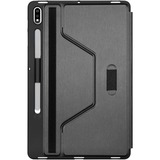 Targus Click-In 31,5 cm (12.4") Folio Noir, Housse pour tablette Noir, Folio, Samsung, Galaxy Tab S7+ Galaxy Tab S7+ Lite, 31,5 cm (12.4"), 380 g