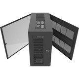 Thermaltake AX700 TG boîtier big tower Noir | 4x USB-A | 1x USB-C | Verre Trempé