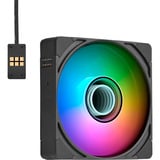 Thermaltake CT140 EX INFINITY ventilateurs de boîtier RGB  Noir, 3 pièces, 140 x 140 x 28 mm, PWM