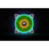 Thermaltake Riing Quad 14 RGB Radiator Fan TT Premium Edition Single Fan Pack, Ventilateur de boîtier Blanc