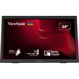 ViewSonic  23.6" Moniteur tactile  Noir (Mat)
