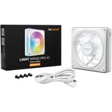 be quiet! Light Wings Pro IO 120mm Expansion ventilateur de boîtier RGB  Blanc, 120 x 120 x 28 mm