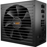 be quiet! Straight Power 12 Platinum alimentation modulaire 1000 watt Noir, 1x 12V-2x6, 4x PCIe, 80 Plus Platinium, 1000 W, 100 - 240 V, 1070 W, 50/60 Hz, 13/6.5 A, 150 W
