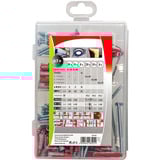 fischer 541107, Cheville Gris clair/Rouge