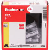 fischer Cheville pour béton cellulaire FFA 8 Gris clair