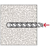 fischer Cheville pour béton cellulaire FFA 8 Gris clair