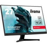 iiyama G-MASTER G2770HSU-B6 écran plat de PC 68,6 cm (27") 1920 x 1080 pixels Full HD LCD Noir Moniteur gaming  Noir (Mat), 68,6 cm (27"), 1920 x 1080 pixels, Full HD, LCD, 0,2 ms, Noir