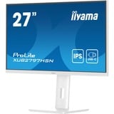 iiyama ProLite XUB2797HSN-W2 écran plat de PC 68,6 cm (27") 1920 x 1080 pixels Full HD LED Blanc Moniteur  Blanc (mat), 68,6 cm (27"), 1920 x 1080 pixels, Full HD, LED, 1 ms, Blanc