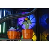 ALTERNATE Custom PC Series • iCUE Red Elements Gaming-PC, PC gaming Noir/transparent