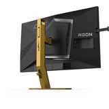 AOC AGON PRO CS24A écran plat de PC 61,2 cm (24.1") 1920 x 1080 pixels Full HD LED Noir Moniteur gaming  Noir/Or, 61,2 cm (24.1"), 1920 x 1080 pixels, Full HD, LED, 0,5 ms, Noir
