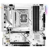 ASRock B760M Pro RS carte mère socket 1700 Blanc/Noir