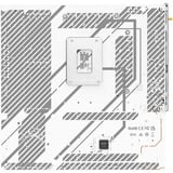 ASRock B760M Pro RS carte mère socket 1700 Blanc/Noir