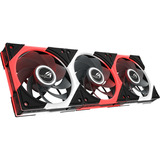 ASUS ROG Eurux GR120 ARGB ventilateurs de boîtier Noir, 3 pièces, 122 x 120 x 30 mm