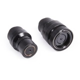 Alphacool 17561 pièce et accessoire pour systèmes de refroidissement d'ordinateurs Kit d'adaptation, Raccord Noir (Mat), Kit d'adaptation, Laiton, Noir, 1/4", CE, FC, RoHS, 62,5 mm