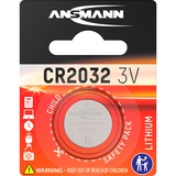 Ansmann CR 2032 Batterie à usage unique CR2032 Lithium Argent, Batterie à usage unique, CR2032, Lithium, 3 V, 1 pièce(s), Argent