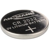 Ansmann CR 2032 Batterie à usage unique CR2032 Lithium Argent, Batterie à usage unique, CR2032, Lithium, 3 V, 1 pièce(s), Argent