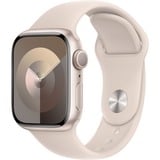 Apple Series 9, Smartwatch Argent/Beige clair