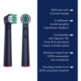 Beurer 10527, Tête brosse à dent électrique Bleu foncé
