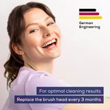 Beurer 10527, Tête brosse à dent électrique Bleu foncé