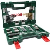 Bosch 2 607 017 195 foret Ensemble de forets 91 pièce(s), Perceuse, ensembles embouts Vert, Perceuse, Ensemble de forets, Métal, pierre, Bois, 1,8 kg, 91 pièce(s), Phillips, Cruciforme, Torx