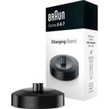 Braun 81702837 Socle de chargement, Station de recharge Noir, Socle de chargement, Noir, Chine, Braun, Series 5, 6, 7