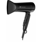 Braun Satin Hair 3 HD350 sèche-cheveux 1600 W Noir Noir, Noir, Monochromatique, Orifice de suspension, Glissière, 1600 W, 1 pièce(s)