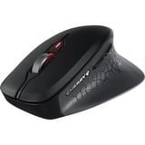 CHERRY STREAM MOUSE COMFORT, Souris Noir, Droitier, Optique, RF sans fil, 4000 DPI, Noir, Gris